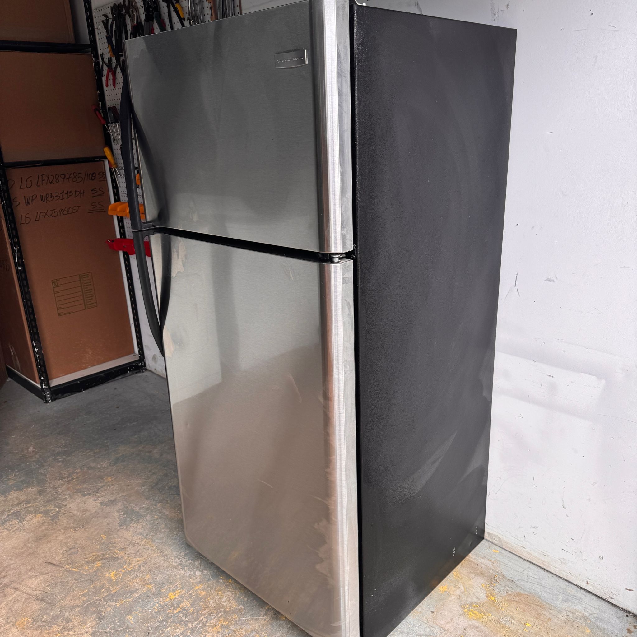 Frigidaire Stainless Steel Top and Bottom Refrigerator Frigidaire Stainless Steel Top and Bottom Refrigerator